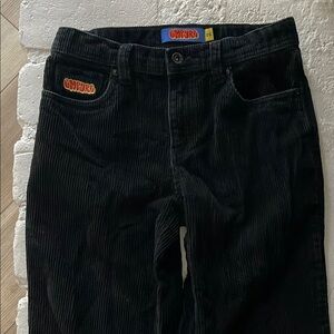 EUC Empyre Loose Fit Black Corduroy Pants